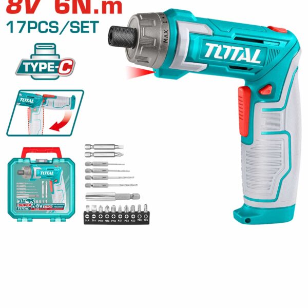 TSDLI08025 Li-ion Cordless Screwdriver