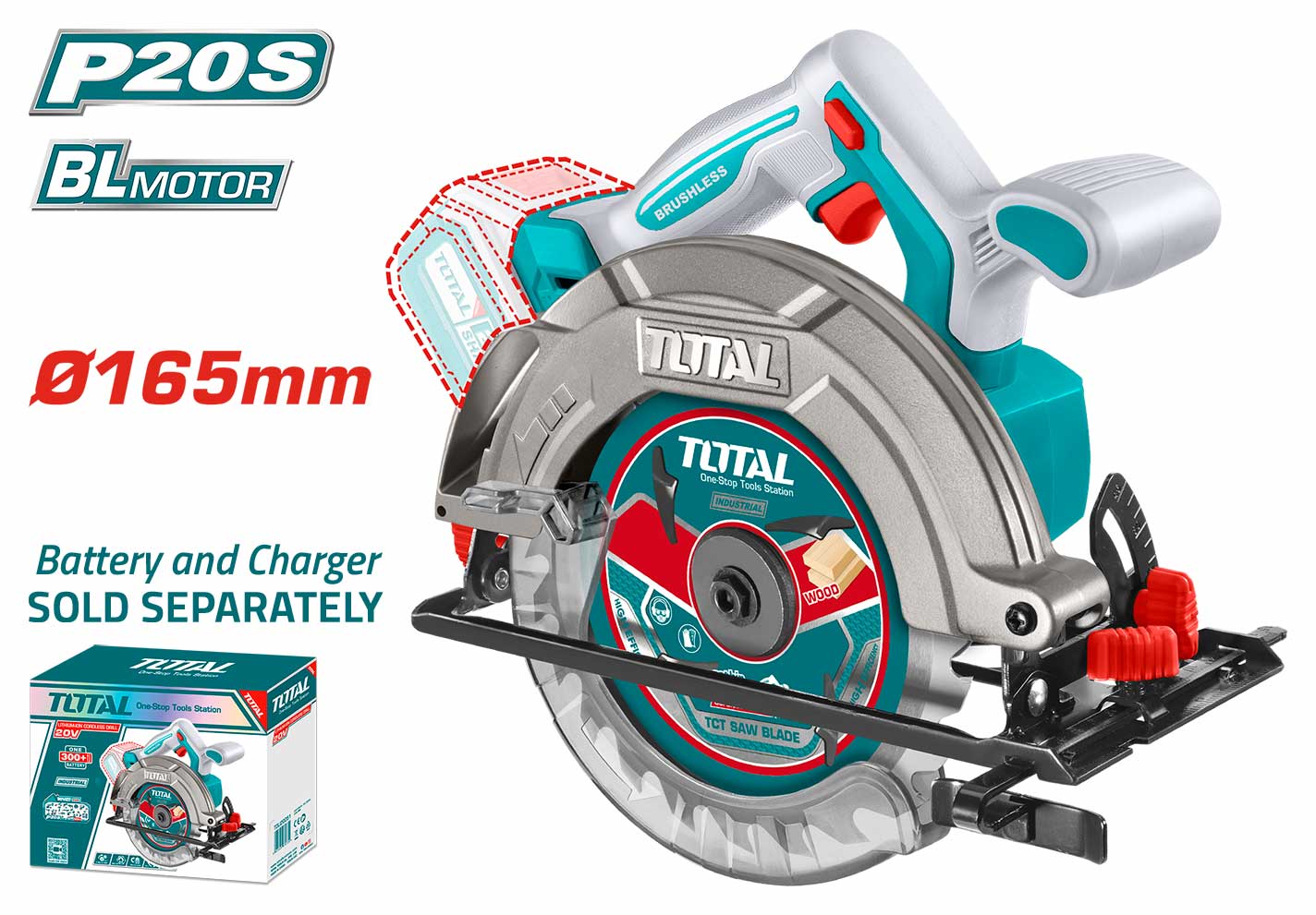 TSLI1652 TSLI1652 Li-ion Circular Saw - Image 1