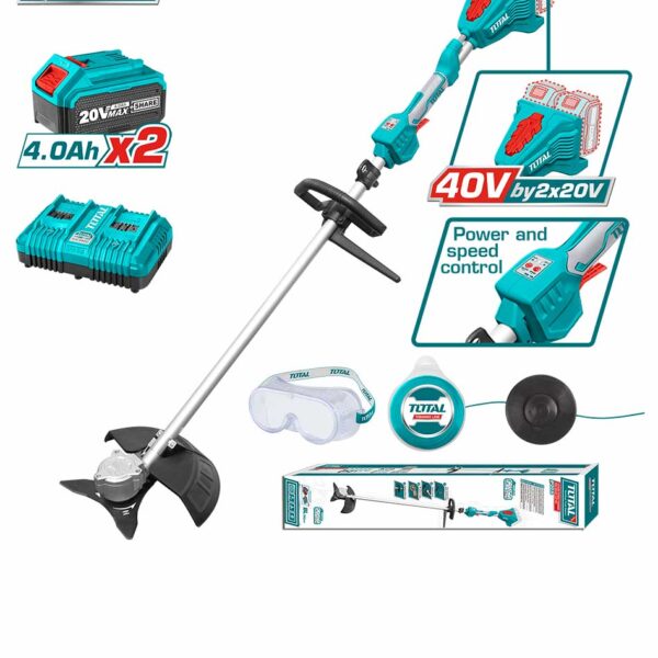 TSTLI200285 Li-ion String Trimmer & Brush  Cutter
