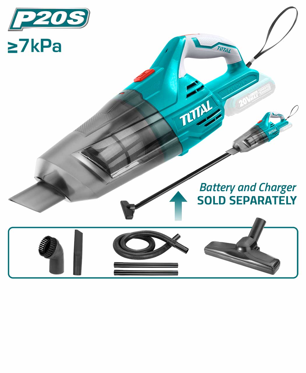 TVLI2001 TVLI2001 Li-ion Vacuum Cleaner - Image 1