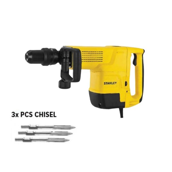 Stanley STHM10K-B1 Corded Demolition Hammer 1600W/10KG/900-1890 IPM/SDS Max