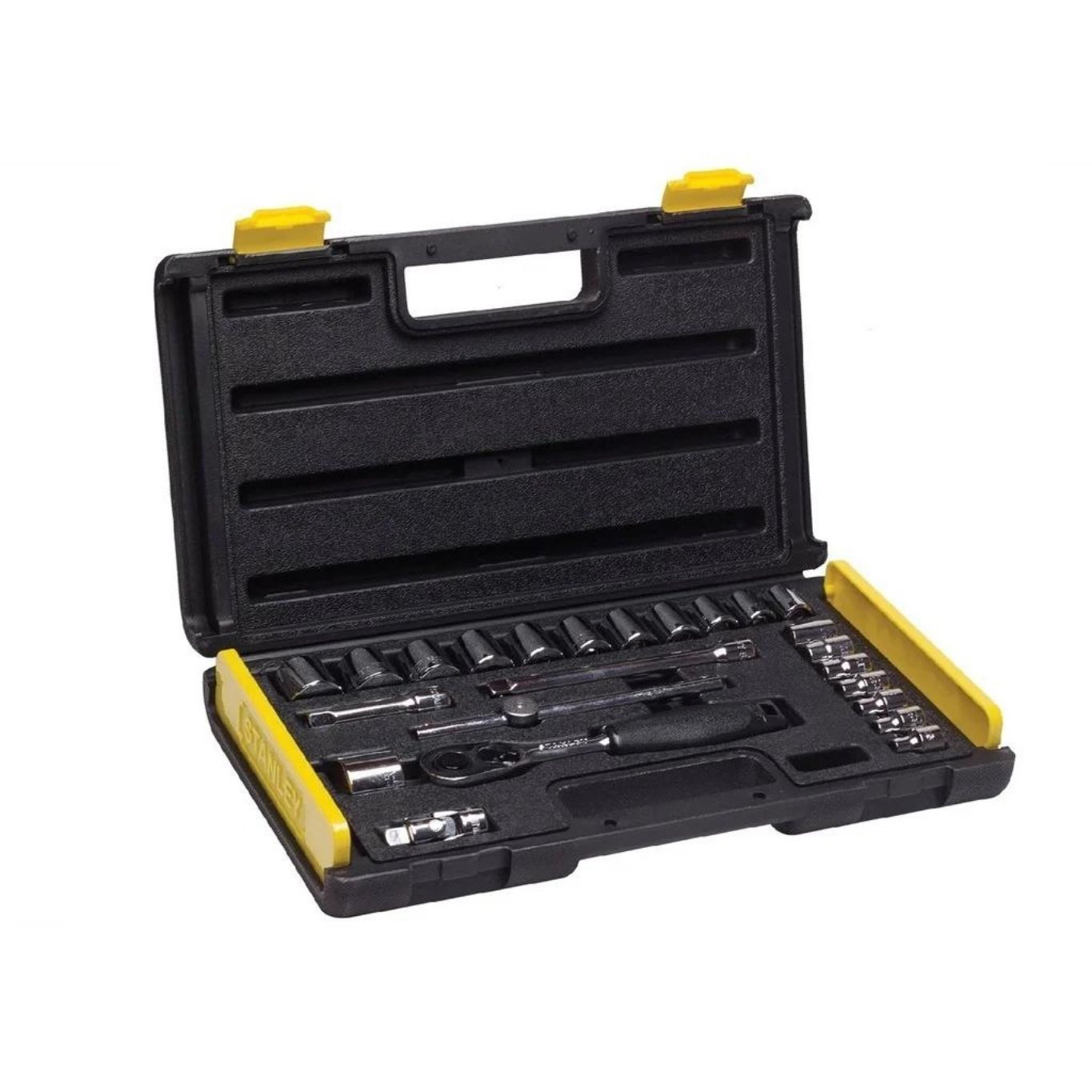 STANLEY0000031_01_9bf36fbbb752 STANLEY 89-035-1 SOCKET SET 3/8"DR 24PC 6PT MET - Image 1