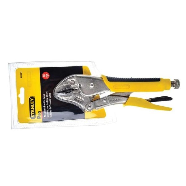 Stanley 84369 Curved Locking Plier 10" with Bi-Metal Handle [ 84-369 ]