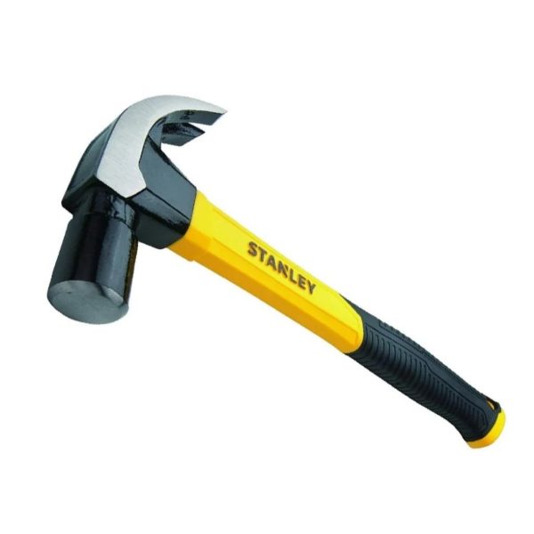 STANLEY Fiberglass Handle Nail Hammer STHT51391 | 16OZ 343MM