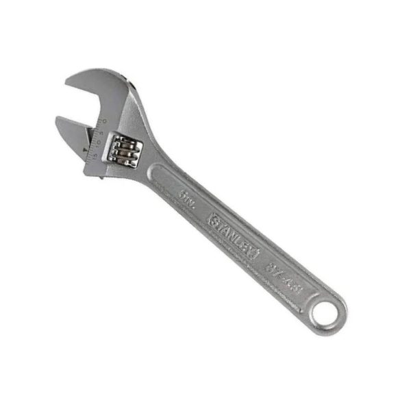 STANLEY Micro Satin Finished Adjustable Wrench (6"/8"/10"/12"/15") STMT87431-8
