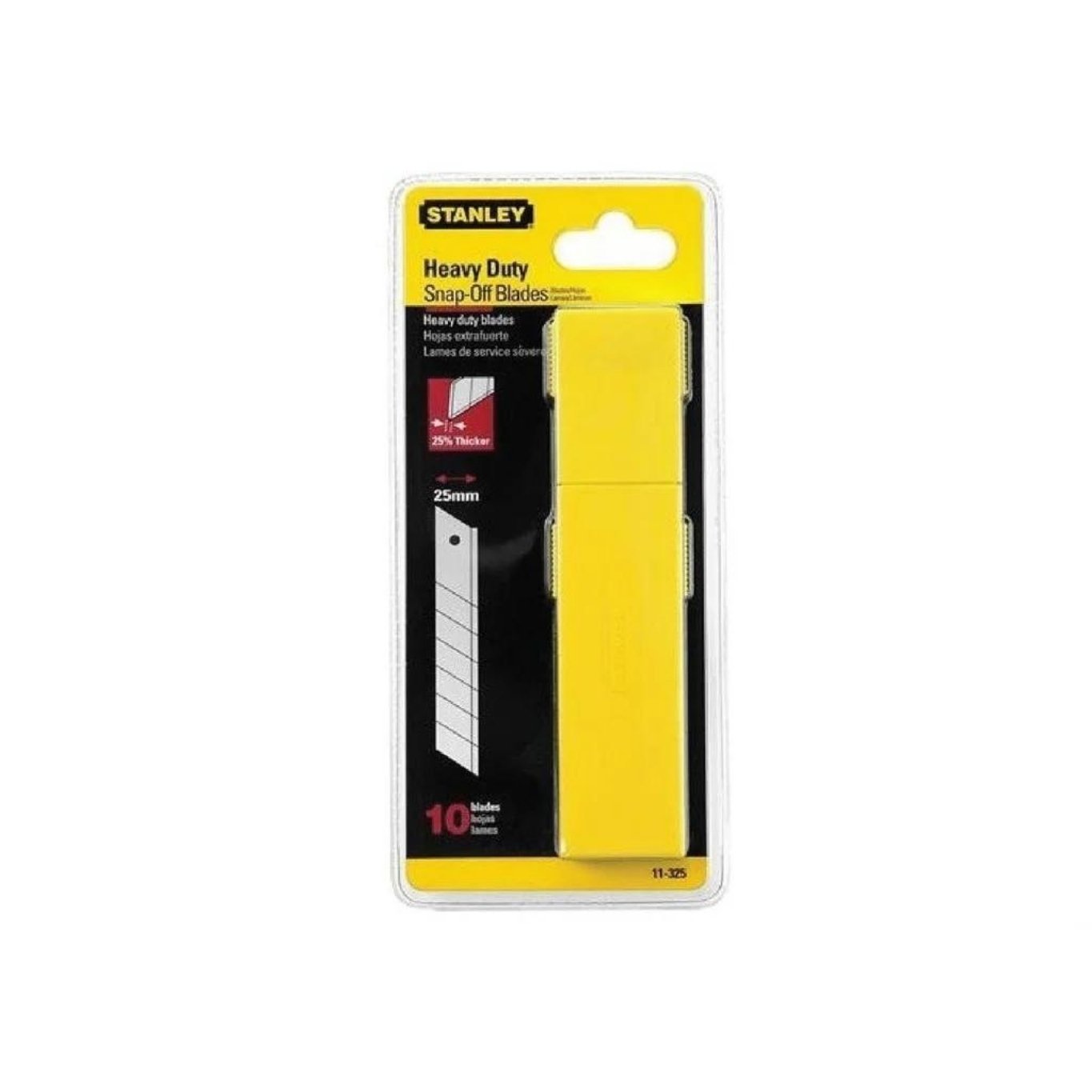 STANLEY0000159_01_42425e222d7d Stanley Quick Point Cutter Blade (25mm x 10 Pcs) 0-11-325 - Image 1