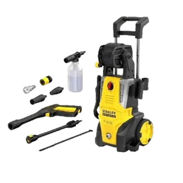 Stanley SFMPW2400 Fatmax Corded Brushless High Pressure Washer Induction Motor | 2100W  | 165 BAR with Hose Reel