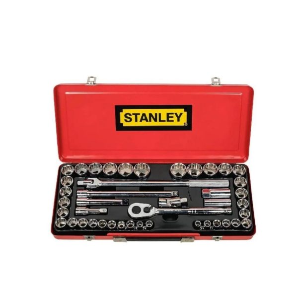 Stanley Socket Set (43 Pcs) 1/2DR 89-509