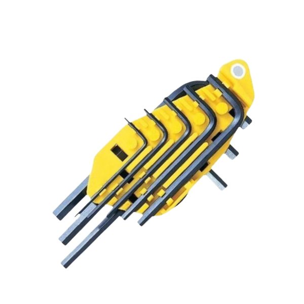 STANLEY 69-252 HEX KEY SET 8PCS IMPERIAL SIZE 1/16", 5/64" , 3/32" , 1/8" , 5/32" , 3/16" , 7/32" & 1/4" [ 69252 ]