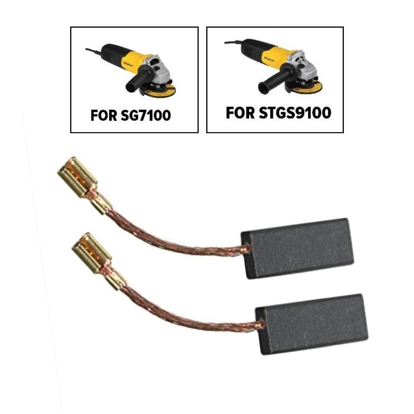 STANLEY0000188_01_3411e19cf297 Stanley Original Carbon Brush For SG7100/STGS9100 N875883 - Image 1