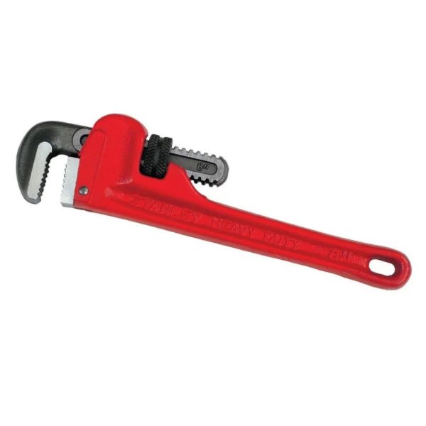 Stanley Red Pipe Wrench Pipe (8”/186mm) 87-621-S - 87-621