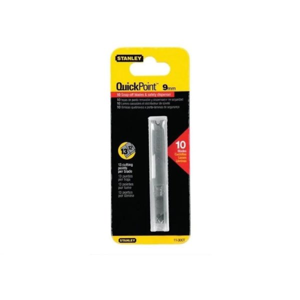 STANLEY Quick-Point Blade 11300T | 9MM 10PCS | 11301T | 18MM 10PCS