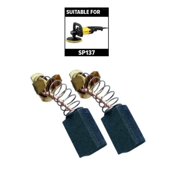 STANLEY N480786 ORIGINAL BRUSH PAIR FOR SP137 POLISHER [ SPARE PART ]