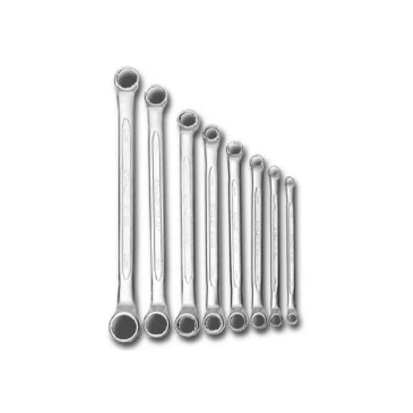 Stanley 75 Degree Offset Ring End Wrench Set Metric No Pouch (10 Pcs) 87-617-3 (87-617-1)