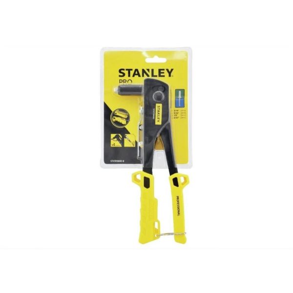 STANLEY STHT69800-8 RIVETER-HEAVY DUTY, COME WITH 4 NOSE PIECES