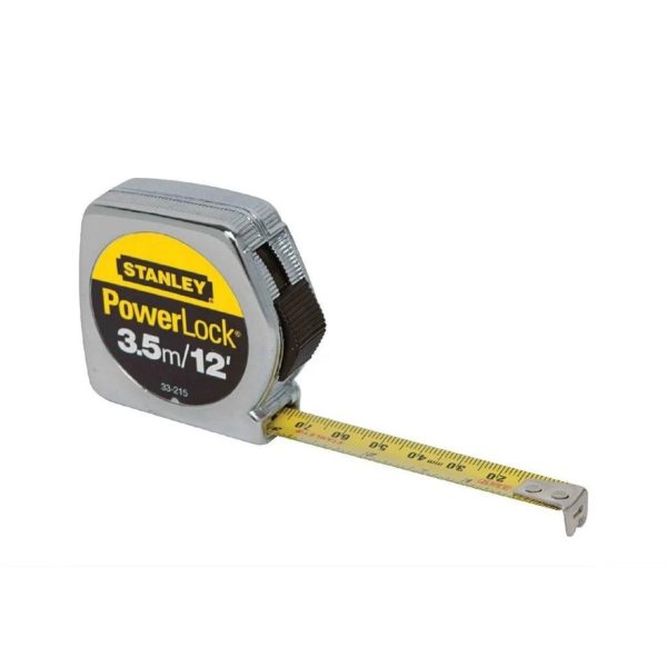 Stanley Powerlock Measuring Tape (3.5m / 12ft) STHT33215-8 (33-215-2)