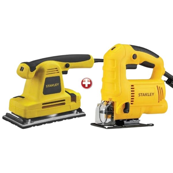 Stanley Combo Corded Sheet Sander SSS310 + Jigsaw SJ60
