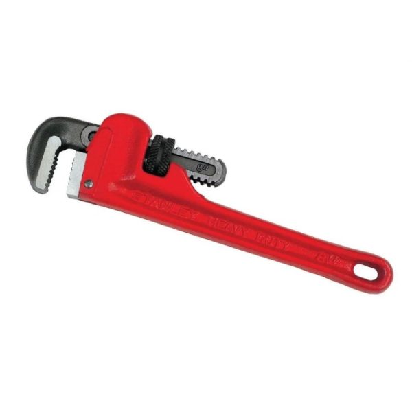 Stanley Red Pipe Wrench Pipe (6"/140mm) 87-620-S
