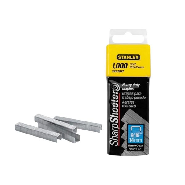STANLEY TRA709T Heavy Duty Staples ( 9 - 16" / 14mm / 1000 Pcs / Pack)
