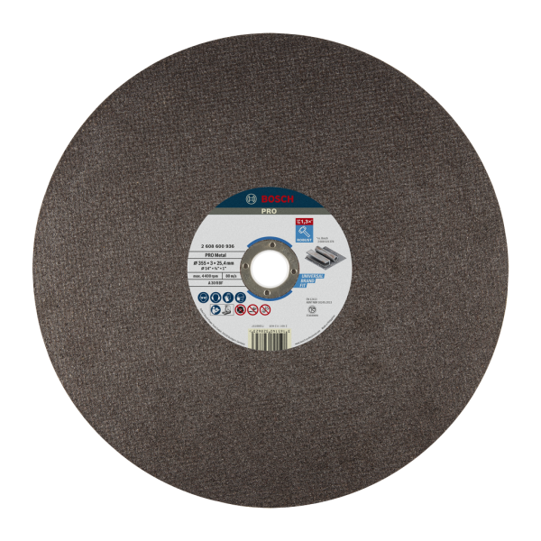 PRO METAL BONDED CUTTING DISC