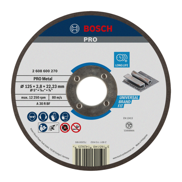 PRO METAL BONDED CUTTING DISC