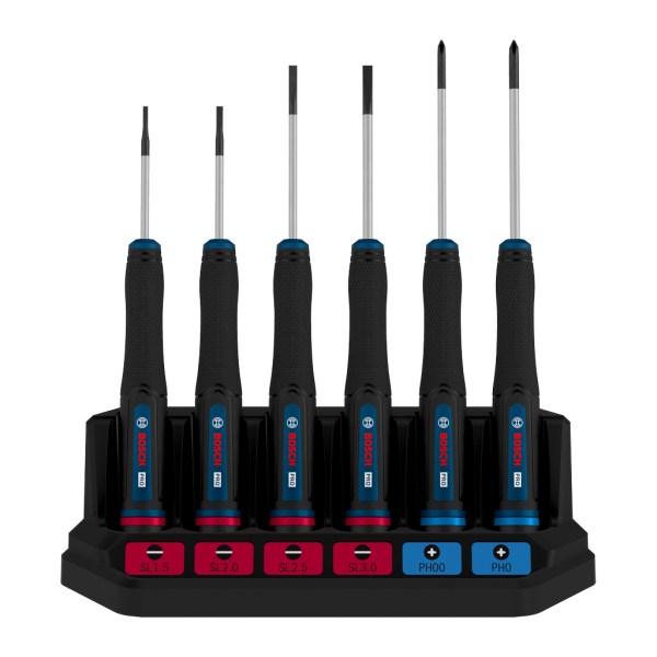 PRO PH/SL PRECISION SCREWDRIVER SET, 6 PCS