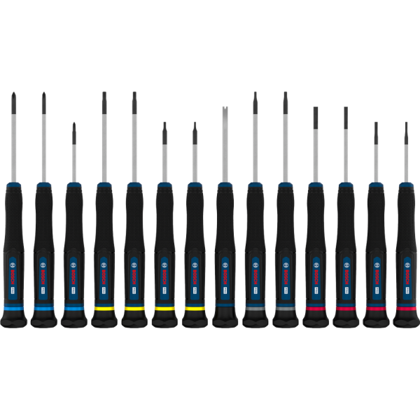 PRO PH/SL/TX/TH/H PRECISION SCREWDRIVER SET, 14 PCS
