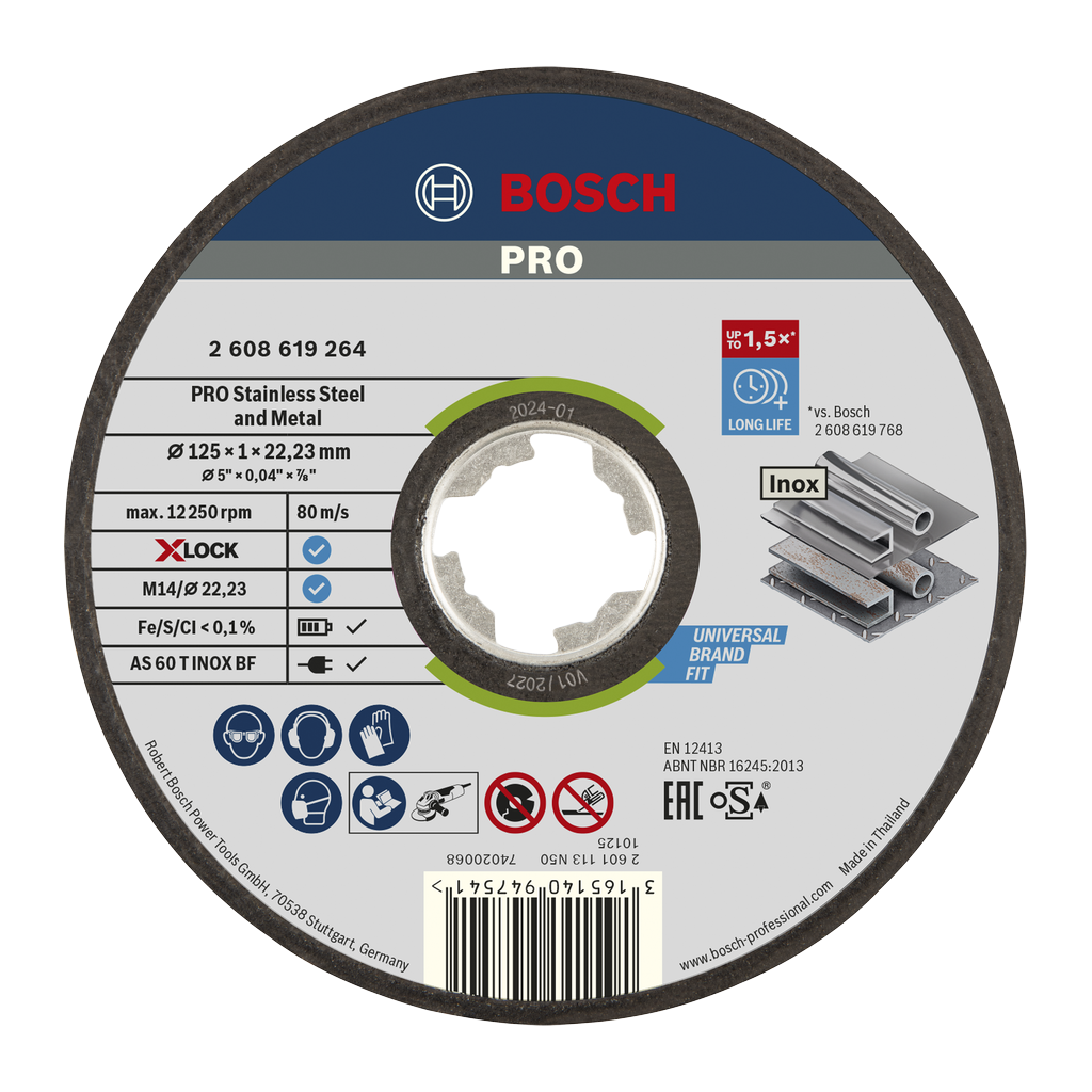 pro-stainless-steel-and-metal-bonded-cutting-disc-3090745 PRO STAINLESS STEEL AND METAL BONDED CUTTING DISC - Image 1