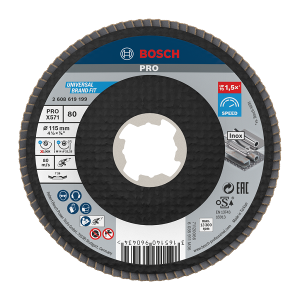 PRO X571 FLAP DISC, ANGLED