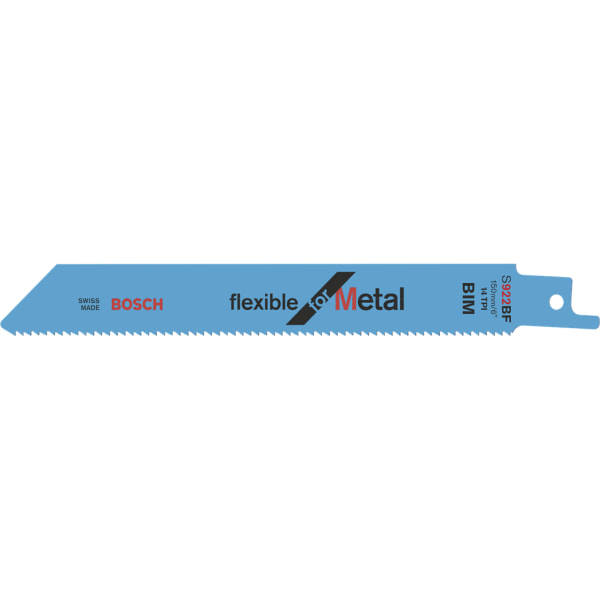 S 922 BF FLEXIBLE FOR METAL RECIPROCATING SAW BLADE