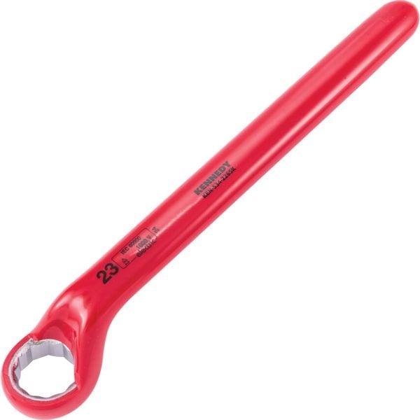 23mm Insulated Ring Spanner Double Triangle 1000V
