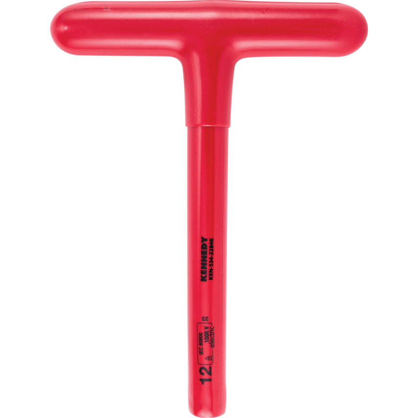 ken5342303k 300 x 13mm Insulated T-Socket Wrench 1000V, DIN 7440 - Image 1