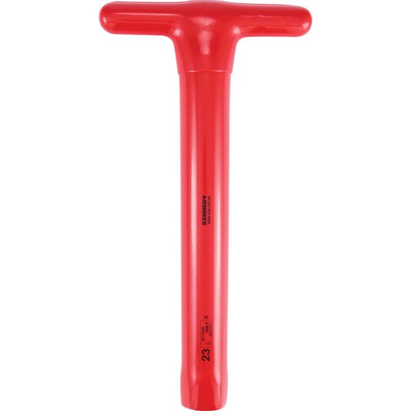 300 x 23mm Insulated T-Socket Wrench 1000V, DIN 7440